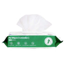 PETMARVEL Silver Ion Antibacterial Dog & Cat Wipes, Hypoallergenic ear